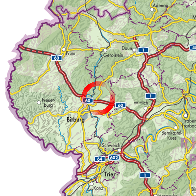 Landkarte Orsfeld