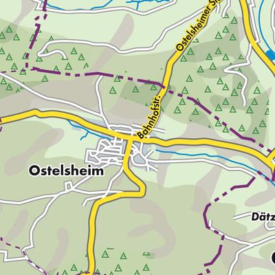 Übersichtsplan Ostelsheim