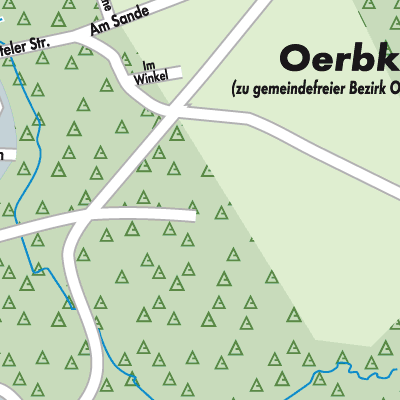 Stadtplan Osterheide