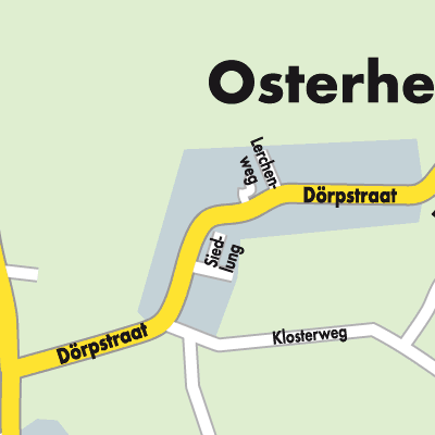 Stadtplan Osterhever