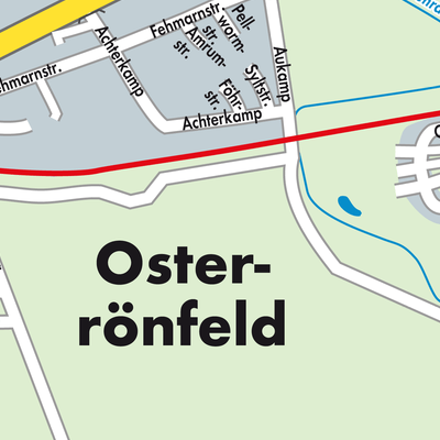 Stadtplan Osterrönfeld