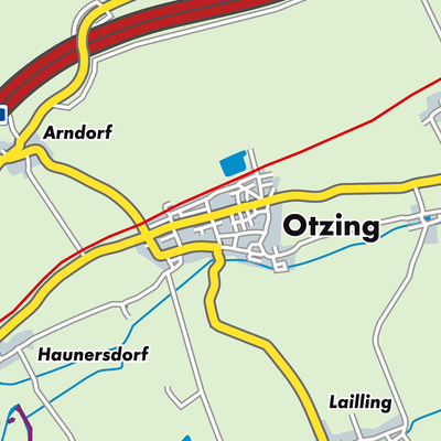 Übersichtsplan Otzing