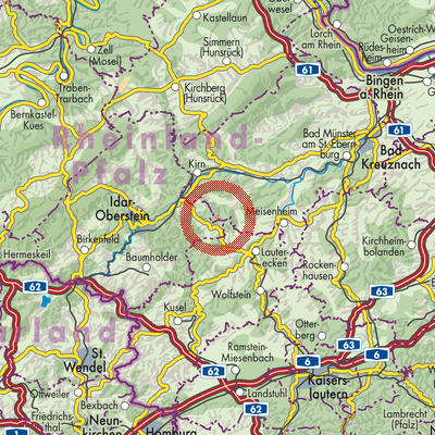 Landkarte Otzweiler