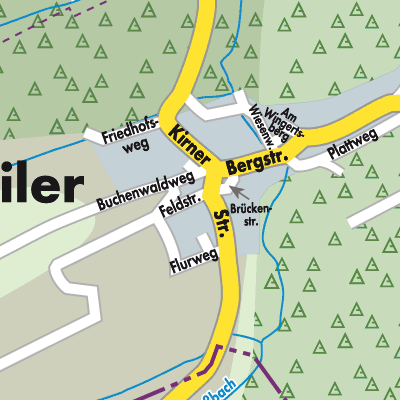 Stadtplan Otzweiler