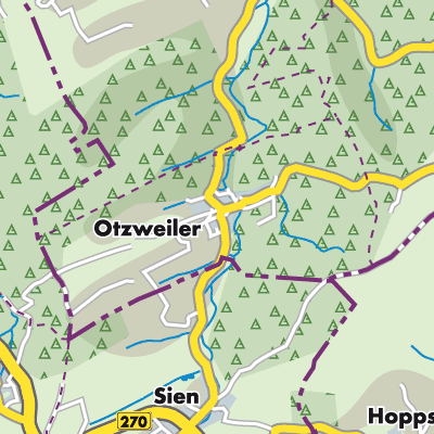 Übersichtsplan Otzweiler