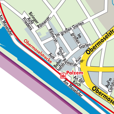 Stadtplan Palzem
