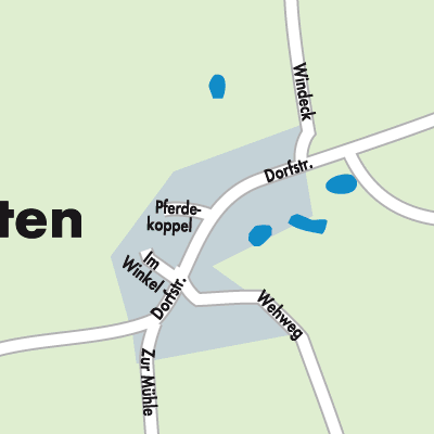Stadtplan Panten