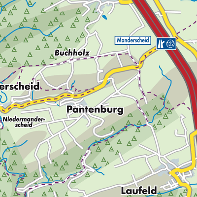 Übersichtsplan Pantenburg