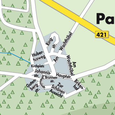 Stadtplan Panzweiler