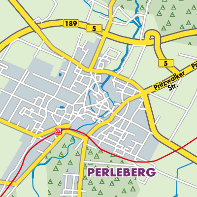 Übersichtsplan Perleberg