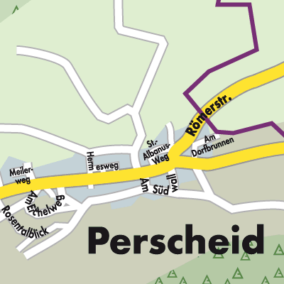 Stadtplan Perscheid