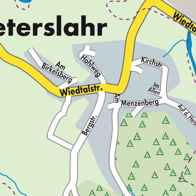 Stadtplan Peterslahr