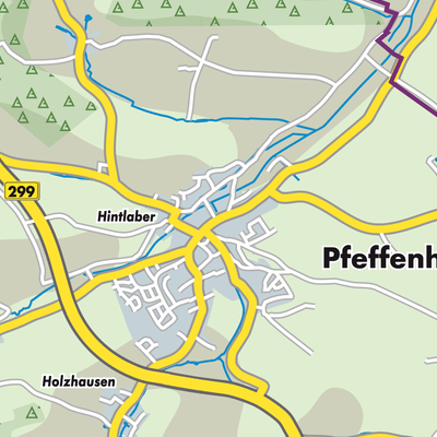 Übersichtsplan Pfeffenhausen