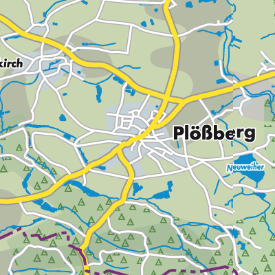 Übersichtsplan Plößberg