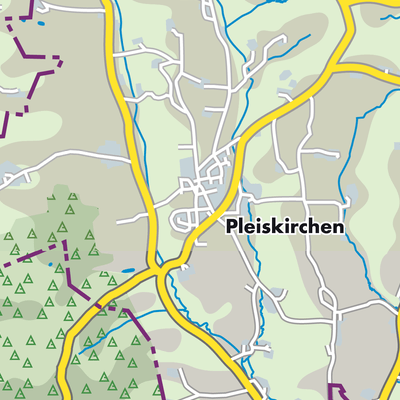 Übersichtsplan Pleiskirchen