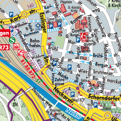 Stadtplan Plochingen