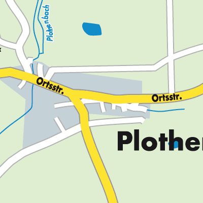 Stadtplan Plothen