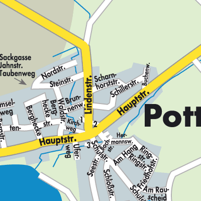 Stadtplan Pottum
