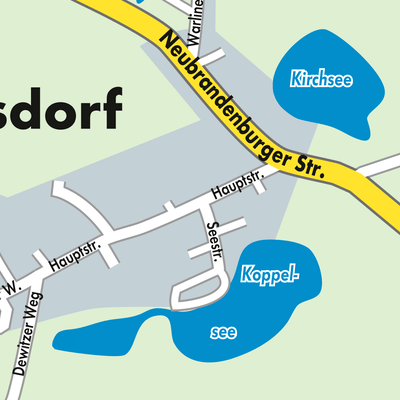Stadtplan Pragsdorf