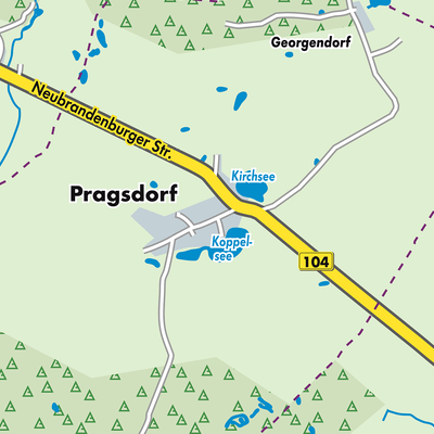 Übersichtsplan Pragsdorf