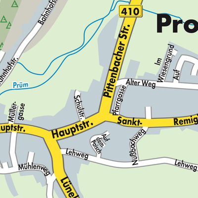 Stadtplan Pronsfeld