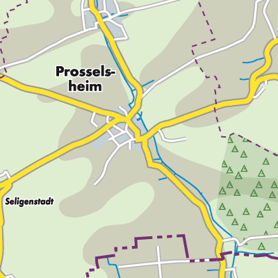 Übersichtsplan Prosselsheim