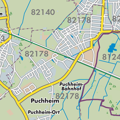 Übersichtsplan Puchheim