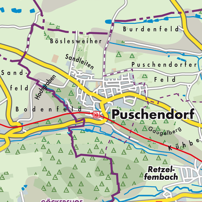 Übersichtsplan Puschendorf