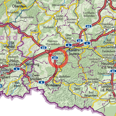 Landkarte Queidersbach