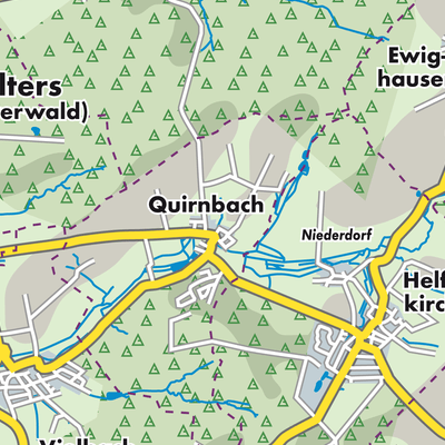 Übersichtsplan Quirnbach