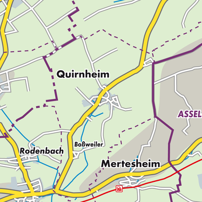 Übersichtsplan Quirnheim