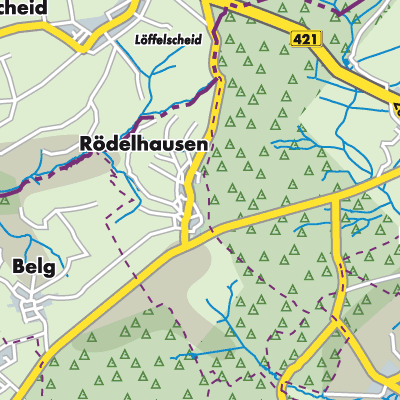 Übersichtsplan Rödelhausen