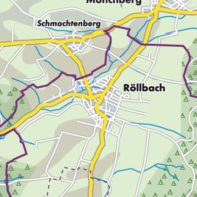 Übersichtsplan Röllbach