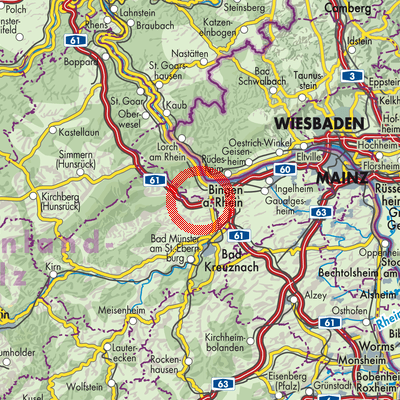 Landkarte Rümmelsheim