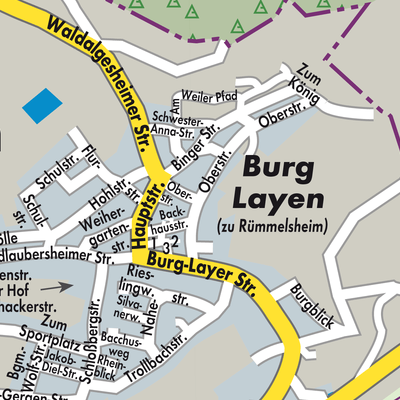 Stadtplan Rümmelsheim