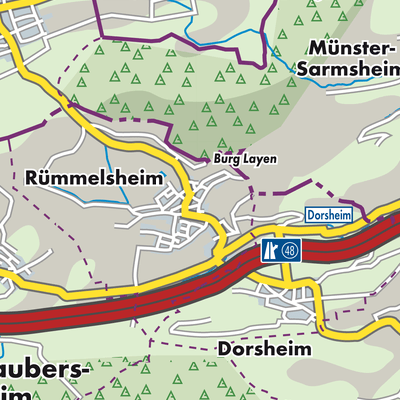 Übersichtsplan Rümmelsheim