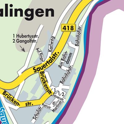 Stadtplan Ralingen