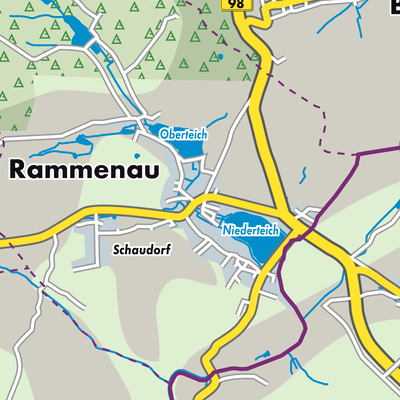 Übersichtsplan Rammenau