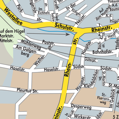 Stadtplan Ransbach-Baumbach