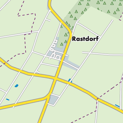 Übersichtsplan Rastdorf