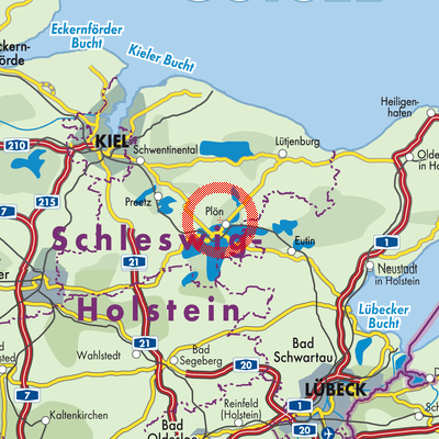 Landkarte Rathjensdorf