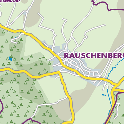 Übersichtsplan Rauschenberg