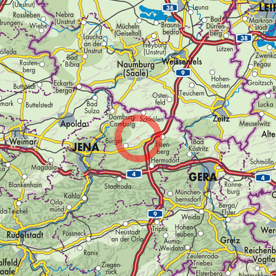 Landkarte Rauschwitz
