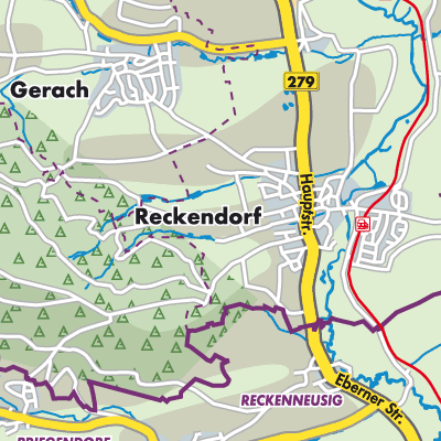 Übersichtsplan Reckendorf