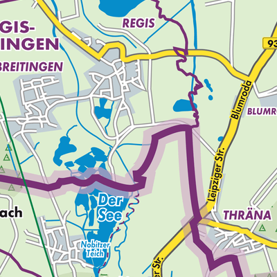 Übersichtsplan Regis-Breitingen