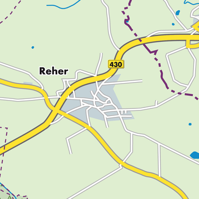 Übersichtsplan Reher
