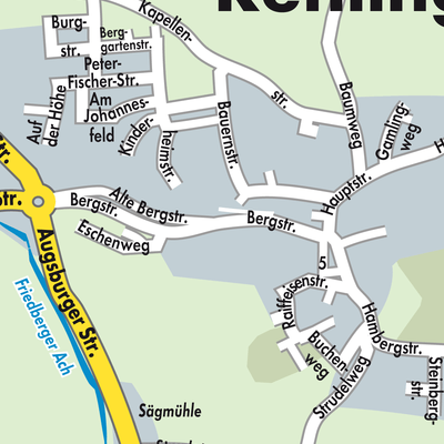 Stadtplan Rehling