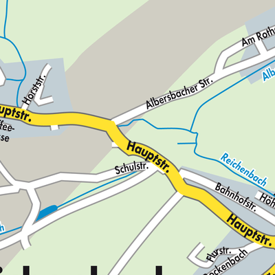 Stadtplan Reichenbach-Steegen