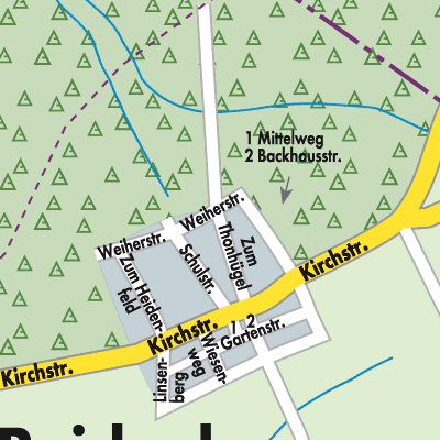 Stadtplan Reidenhausen