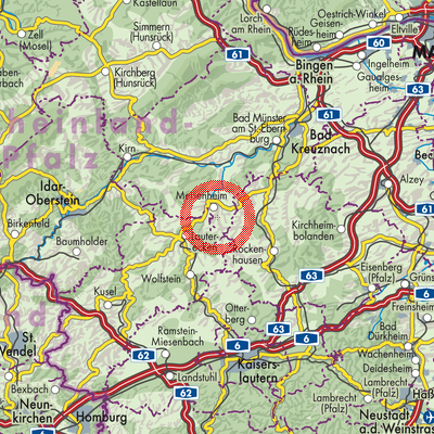 Landkarte Reiffelbach